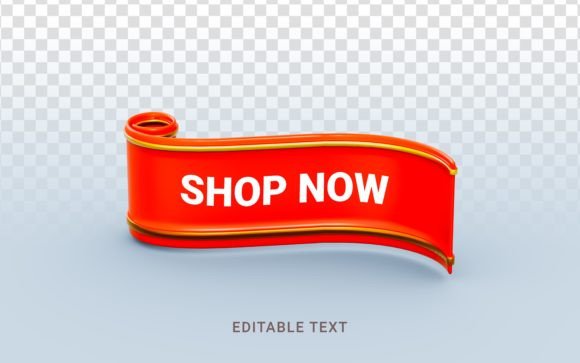 Enhancing User Engagement with 3D Shop Now Ribbon Banner Templates in Modern E-Commerce