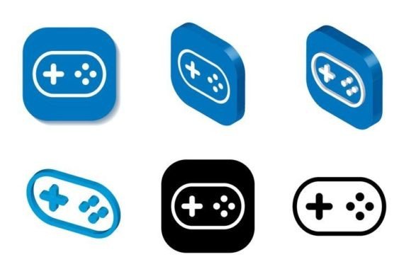 Gamepad Design: Mastering Isometric and Flat Styles for 3D Rendering