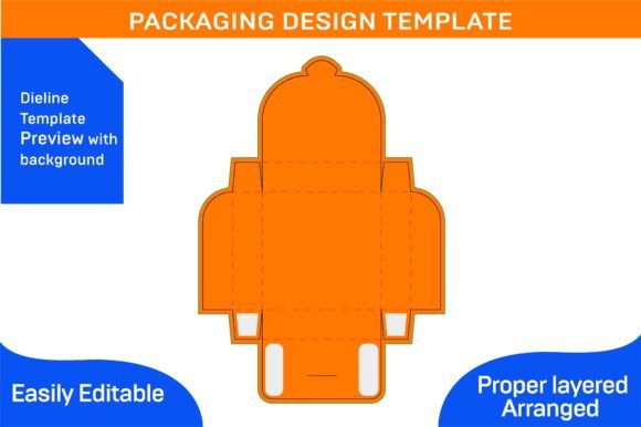 Garments Box, Shirt Box Die Cut Template: A Smart Solution for Product Packaging