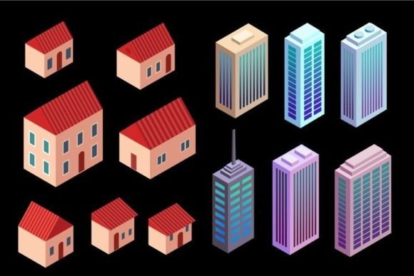 Houses and Skyscrapers: Strategic Use of Isometric Building Sets in Design and Communication