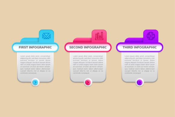 Rectangle Infographic 3D Style: A Modern Design Solution for Business Concepts
